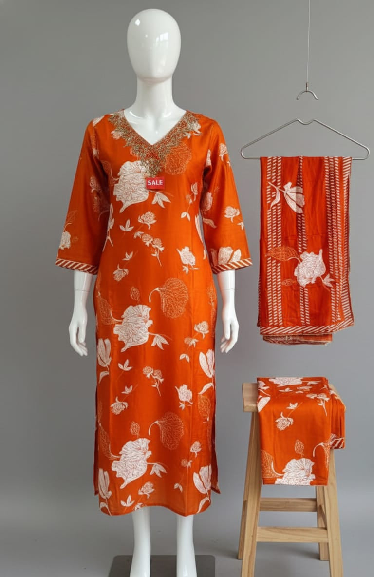 The Amber Bloom Set (Orange)